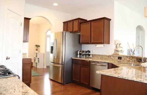 Kenosha House | Bright, Airy Keno Home with Patio and Yard