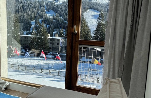 Araches-la-Frasse Apartment | Bright and spacious apartment for 6 people - View of the Flaine Forum