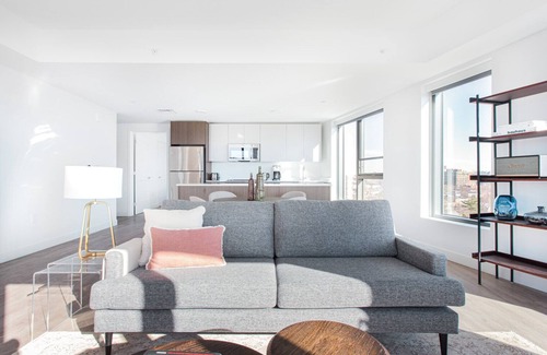 Central Square Apartment | Bright Central Square 2BR w/W/D, Gym, near T & Harvard, by Blueground