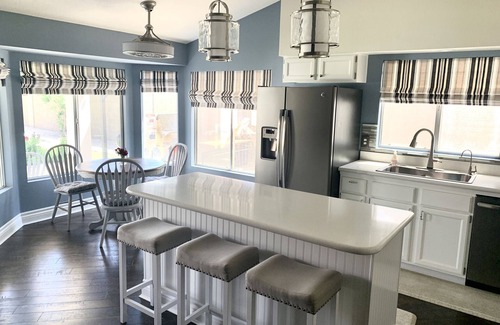 Encanto Neighborhood House | Bright home with open floor plan and vaulted ceilings