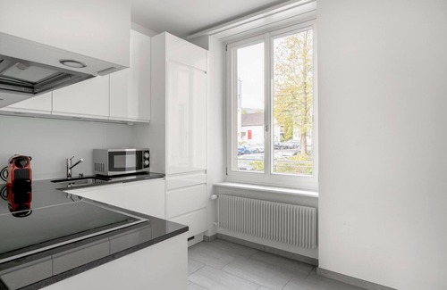 Horgen District Apartment | Bright Horgen 2.5 Room w/Storage, 3 min to Market, by Blueground