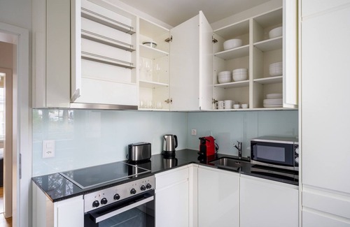 Horgen District Apartment | Bright Horgen 2.5 Room w/Storage, 3 min to Market, by Blueground