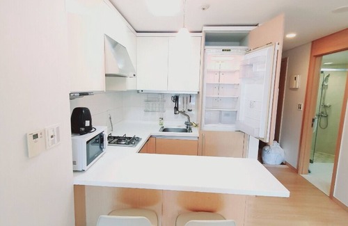 Songpa Apartment | ★Bright Jamsil Galleria★1Bdr 1Bath★ Full Optionsn