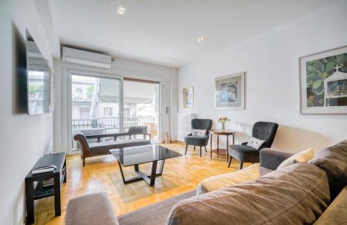 Pangrati Apartment | Bright Spacious Luxury Apartment in Prime Central Athens