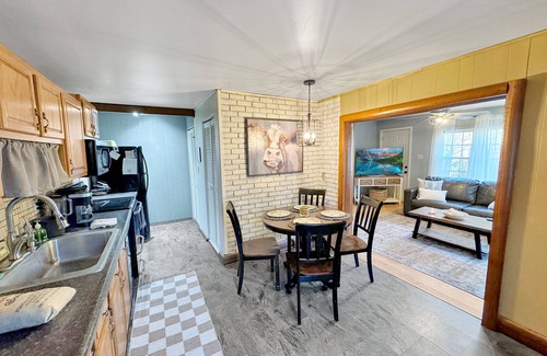 Gnaw Bone Cabin | Brookside Cabin w/HotTub & Fire Pit on 2 Acres