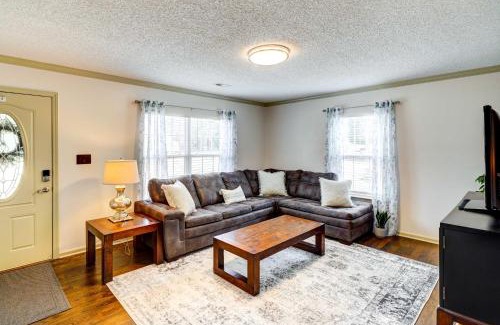 Browns Summit House | Browns Summit Vacation Rental with Fire Pit!