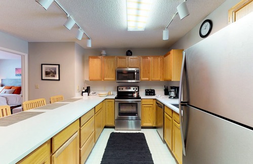 Big Horn Condo | Budget-Friendly Condo, Steps from the New Bear Back Poma
