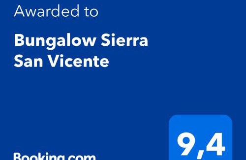 Hinojosa de San Vicente Ski Chalet | Bungalow Sierra San Vicente