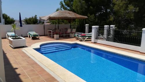 Nerja Villa | Burriana Holiday Rentals 3 Apartaments Private Pool