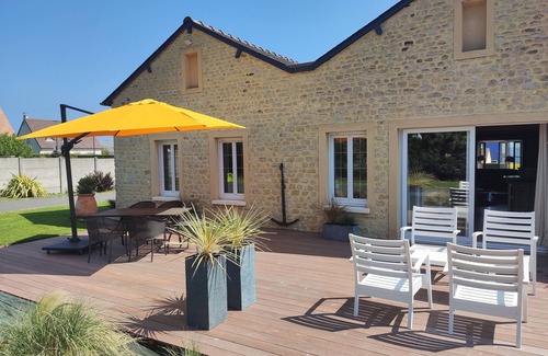 Port-en-Bessin-Huppain House | Côté Mer Normandie Port en Bessin - L'Ancre de Mer 4* house, 180m² ground floor