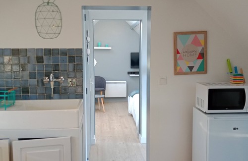 Pleumeur-Bodou Apartment | Côtes de Granit rose, charming studio "Ty Bihan"