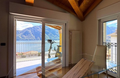 Azzano Apartment | Ca Del Senior - Pool & Lake View