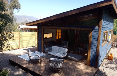 Melocoton Ski Chalet | Cabaña con Jacuzzi y Piscina Cajón del Maipo