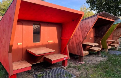 Angicourt Cabin | Cabane Stadium - ohne Sanitär 2 Personen