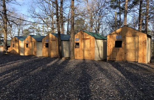 Hatfield RV Rental | Cabin 10 - Rustic Mountain Cabin Rental - Up to 4 persons