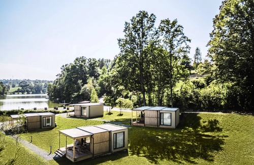 Tisina House | Cabin for 4 adults + 1 child up to 17 years old - Lake view and wooden tent