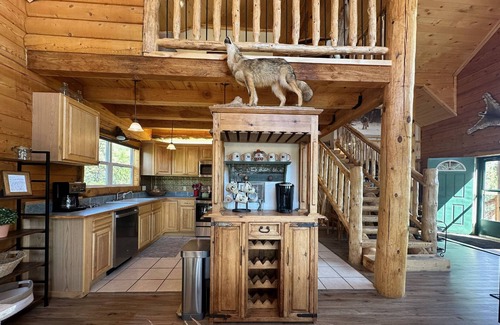 Pagosa Meadows IV House | Cabin on the Rocks: 7 Acres, Hot Tub, Stunning Views, 4.5 miles to Pagosa Springs & Wolf Creek Ski!