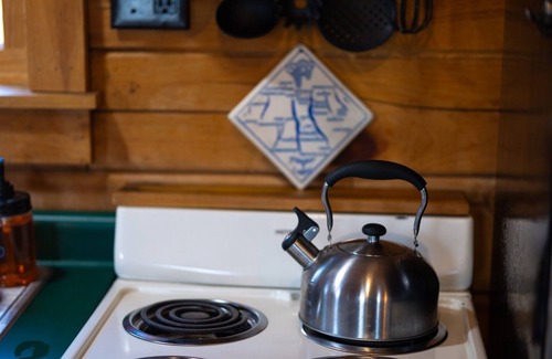 Lodi Cabin | Cabin w private hot tub - dog-friendly