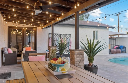 New Papago Parkway House | Cactus Bloom Villa - Spacious 5BR near Old Town Scottsdale with Private Pool