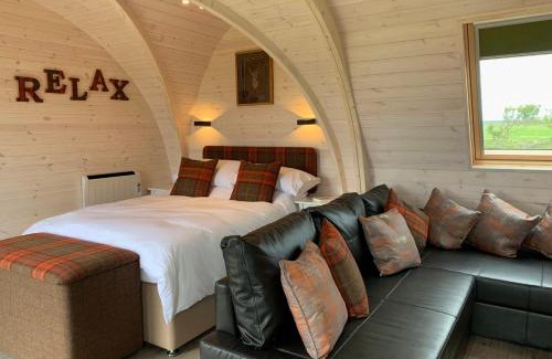 North Watten Ski Chalet | Caithness View Luxury Farm Lodges and BBQ Huts