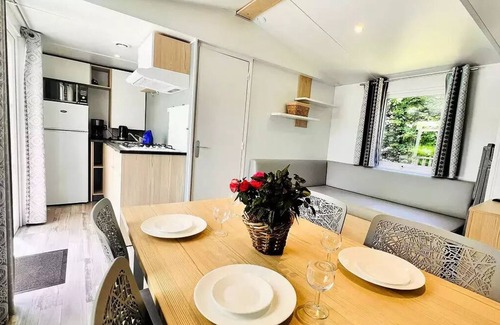 Touquin House | Camping Country Park Les Etangs Fleuris* - Mobile home Noya 4 rooms 6 people