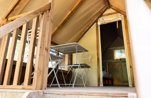 Brissac-Quince House | Camping de l'Etang* - Unusual Nature Cyclo Tent 2 rooms for 2 people - Without sanitary facilities - Without kitchenette