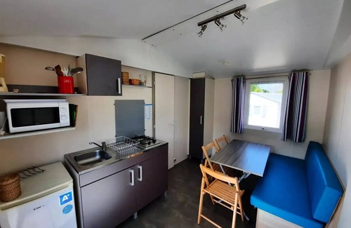 Plouezoch House | Camping de la Baie de Térénez * - Eco Domino 3 room mobile home 5 people