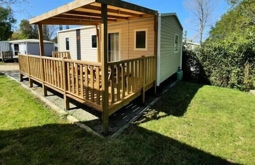 Plouezoch House | Camping de la Baie de Térénez*** - Lodge Terenez Confort 3 rooms 4 people