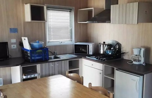 Saint-Michel-Chef-Chef Ski Chalet | Camping du Bord de Mer * - Eco chalet 1 bedroom + terrace 2 people