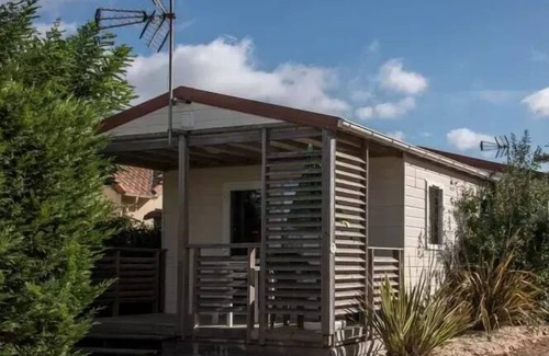 Saint-Michel-Chef-Chef Ski Chalet | Camping du Bord de Mer * - Eco chalet 1 bedroom + terrace 2 people