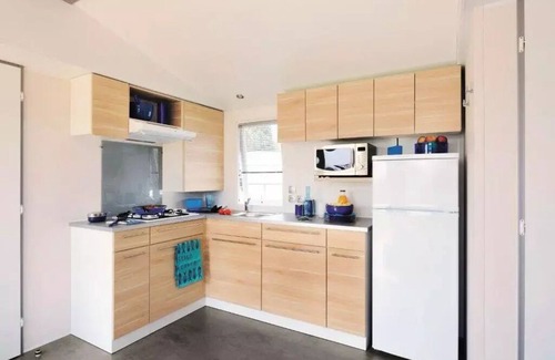 Saint-Pierre-d'Albigny House | Camping du Lac de Carouge * - Mobile home 3 bedrooms & terrace 6 people