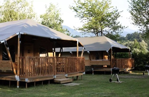 Saint-Pierre-d'Albigny House | Camping du Lac de Carouge * - Ecolodge VIP 3 Rooms 6 persons