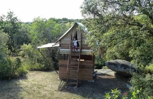 Brousses-et-Villaret House | Camping Flower Le Martinet Rouge * - Bivouac Tent Small 2 rooms 2 people Without toilet blocks