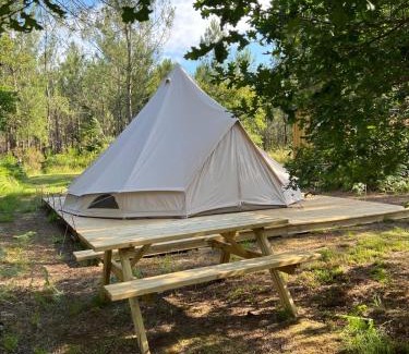 Carcans Other | Camping la Kahute - Tente lodge au coeur de la forêt