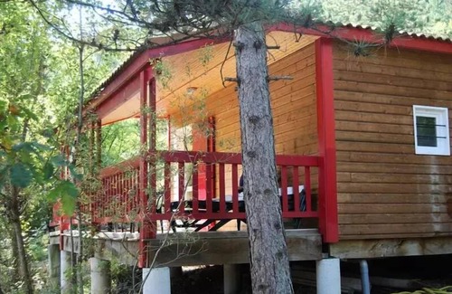 Die Ski Chalet | Camping La Pinède* - 2-room PRM chalet for 2 people