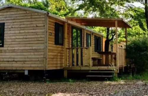Saint-Cricq House | Camping Lac de Thoux* - Premium Space 4 Rooms 6 People Air Conditioned Lakeside