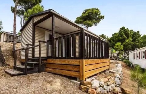 Salses-le-Chateau House | Camping Le Bois De Pins * - Mobilhome for 4 People