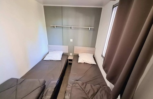 Chatillon-en-Diois House | Camping Le Lac Bleu* - Premium Space 33m² - TV air conditioning for 6 people