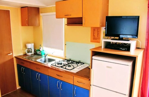 Verteillac House | Camping Le Pontis* - 3-room mobile home for 4 people