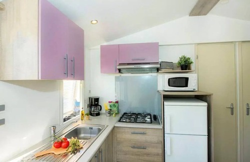 Lancieux House | Camping Le Soleil de Saint-Sieu *** - Classic XL 3-room mobile home for 4 people