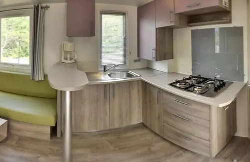 Baratier House | Camping Les Airelles * - Comfort Mobile Home 4 Rooms 6 People