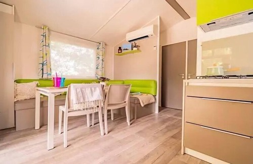 Laroque-des-Alberes House | Camping Les Albères * - Mobil Home Loisirs 3 Rooms 4 People Air Conditioned + TV
