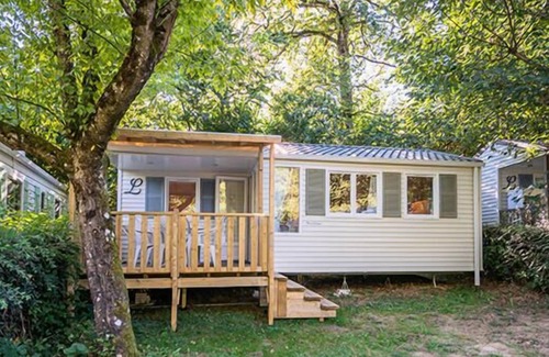 Pont-de-Salars House | Camping Les Terrasses du Lac**** - Cozy 3-Room Mobile Home 4 adults and 1 child under 12 years old
