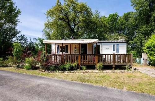 Saint-Sornin House | Camping maeva Escapades Les Étangs Mina * - Mobile home Premium 4 Rooms 6/8 People Pond Side + TV