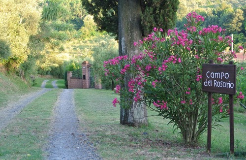 Montescudaio House | Campo del Rosario is an oasis of peace immersed in the Tuscan countryside.