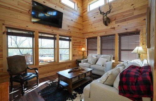Bridgeport House | CampQYB- Modern Lux Cabin Hot Tub FirePit Games