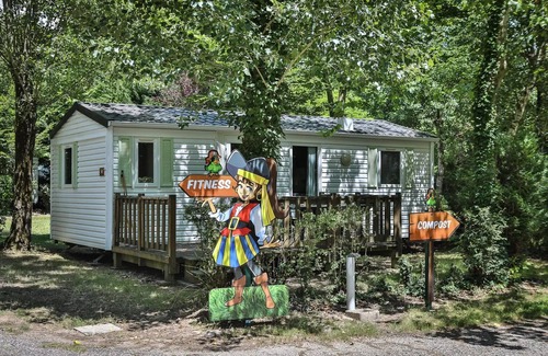 Les Achards House | Campsite Flower le Pavillon* - Bambi mobile home 3 rooms 4 people Without Sanitary