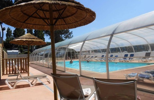 Binic House | Campsite LE PANORAMIC * - MOBILE-HOME TAOS 35M2 with terrace 4 persons