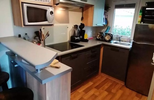 Castelnau-de-Guers House | Campsite Residential La Pinède * - Manado PREMIUM- 2 bedrooms 40m2- *Clim, terrace, TV* 6 persons
