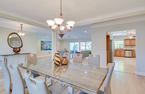 Coral Ridge Isles House | Canal-Front Fort Lauderdale Oasis w/Boat Dock!
